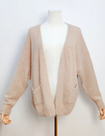 comfy cardigan beige