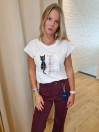 T-shirt katjes roze