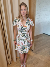 JDYSEZEN LIFE S/S WRAP DRESS WVN DIA