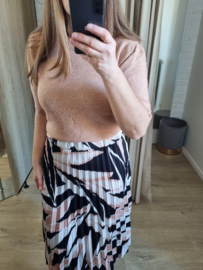 truitje met korte mouwen zalm