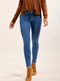 Toxik mediumhoge taille  super push up medium blue L21487-2