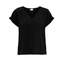 katoenen blouse JDY zwart