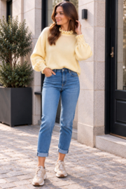 Toxik3 Mom Jeans – Medium Blue 💙 L20029-38