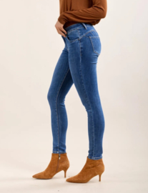 Toxik mediumhoge taille  super push up medium blue L21487-2