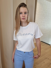 T-shirt ocean wit