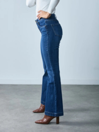 Toxik hoge taille dark bootcut jeans H2757
