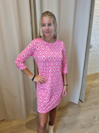 losser jurkje met geometrische print