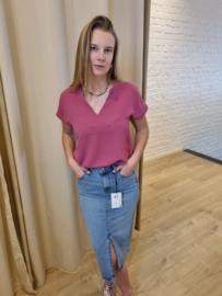 midi-rok bleached blue JDY