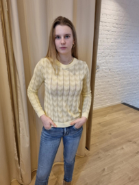 lichte trui lichtgeel