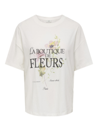 JDYNINNA S/S OVERSIZE PRINT TOP JRS boutique