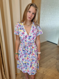 vrolijke jurk met print