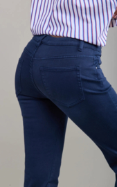 Toxik mom jeans  marineblauw L20029-C7