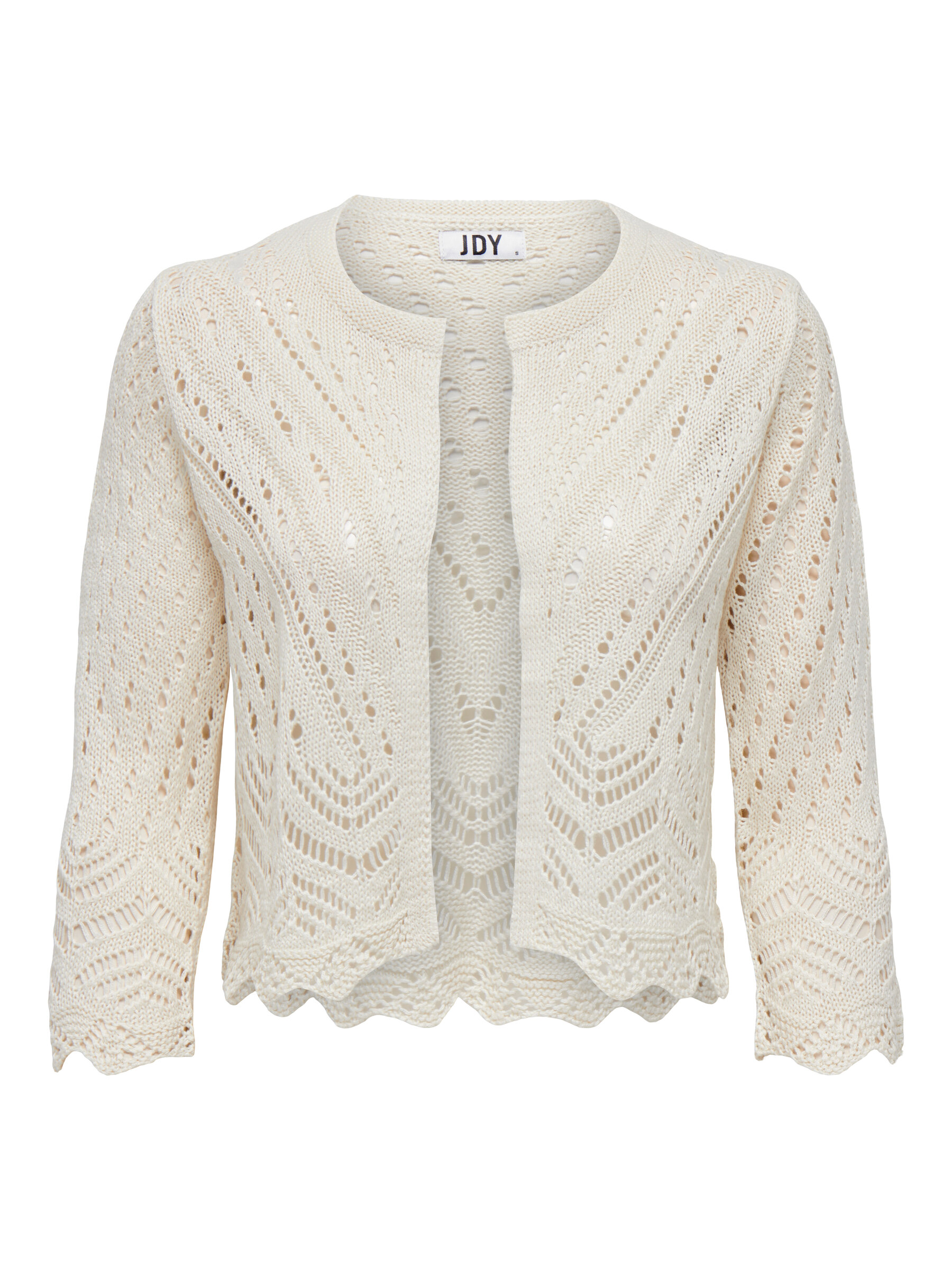 JDYSUN 3/4 CROPPED CARDIGAN KNT NOOS wit