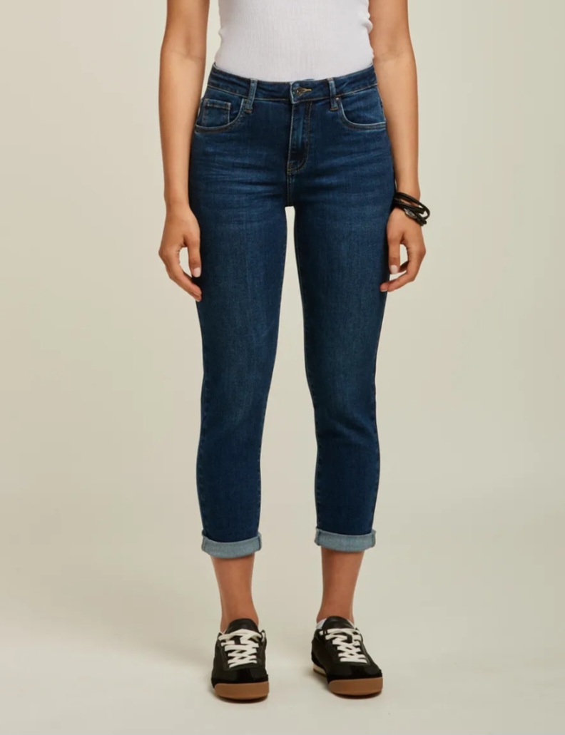 Toxik mom jeans denim brut blue L20029-33