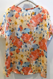 bloesje met kant en roze print