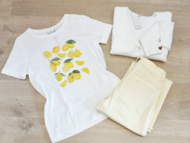 T-shirt citroentjes JDY