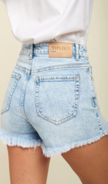 Toxik jeans short light bleached L21331-1