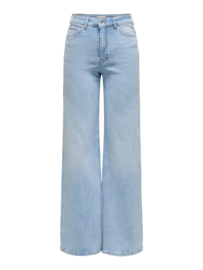 Hoge taille wide jeans JDY sunny light blue