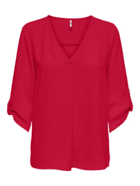 blouse met V-hals en 3/4 mouw JDY ski patrol