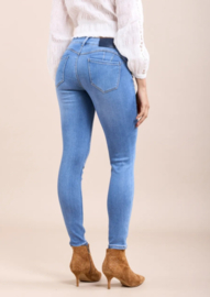 Toxik mediumhoge taille  super push up bright blue L21476-2