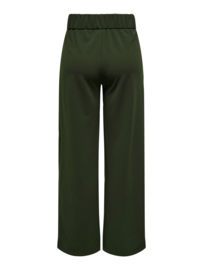 relaxed fit broek stretch JDY donkergroen