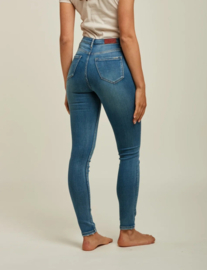 Toxik hoge taille denim blue L185-J83