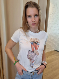 T-shirt handtas meisje
