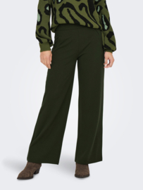 relaxed fit broek stretch JDY donkergroen