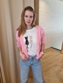 ajour cardigan babyroze