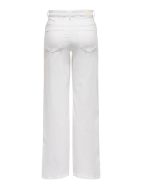Hoge taille wide jeans JDY wit