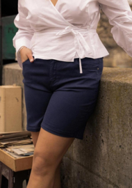 shortje marineblauw
