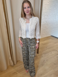 topje JDYBEAUTY S/L GLITTER ecru