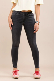 Toxik super push up washed dark grey L21164-14