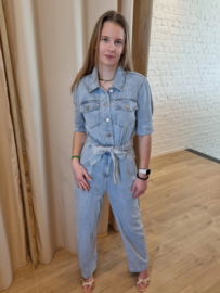 jumpsuit jeans lichtblauw