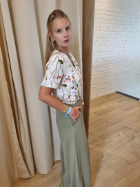 JDYSEZEN LIFE S/S TOP WVN DIA pristine garden