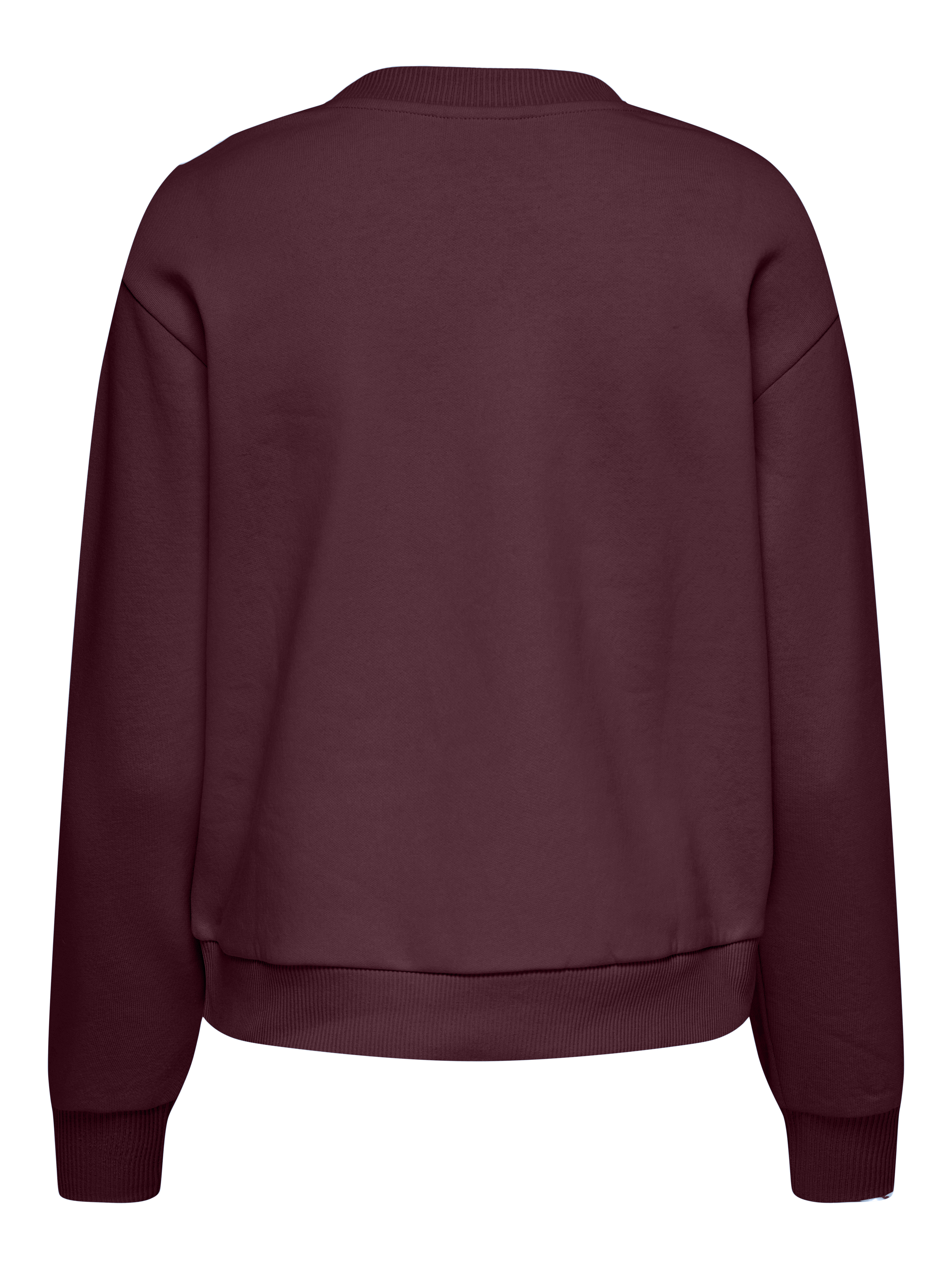 sweater Paris heart bordeaux