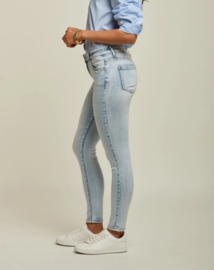 Toxik medium hoge taille very light bleached jeans  L21329-3