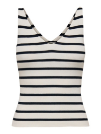 JDYNANNA S/L TOP KNT NOOS streepjes