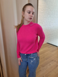 zachte trui alpacawol fuchsia