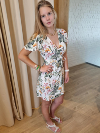 JDYSEZEN LIFE S/S WRAP DRESS WVN DIA