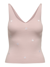 JDYNANNA S/L EMBROIDERY TOP KNT hartjes