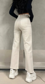 Redial straight stretch jeans crèmebeige RD7275-3