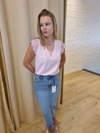 midi-rok bleached blue JDY