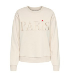 sweater Paris crème heart JDY