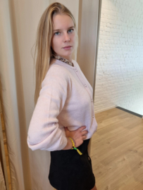 lichtroze cardigan JDY