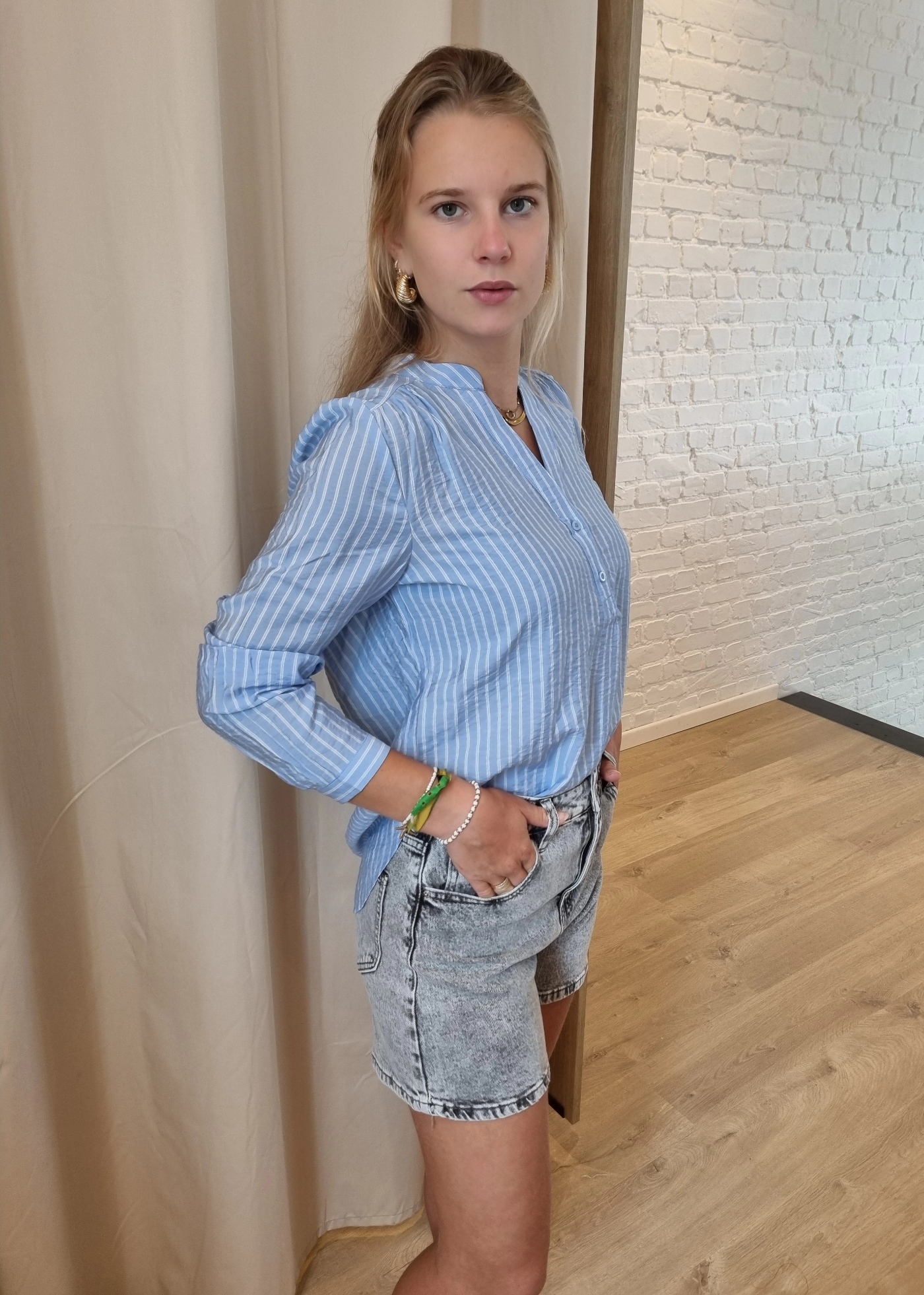 JDYBARBARA LIFE L/S TOP WVN