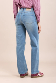 Toxik hoge taille straight fit L21512 bleached blue