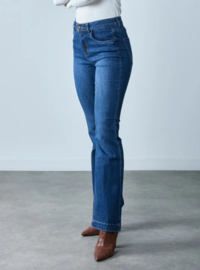 Toxik hoge taille dark bootcut jeans H2757