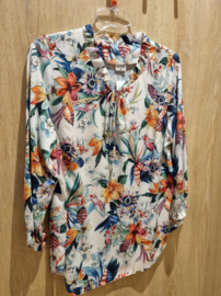 blouse exotische print sandra