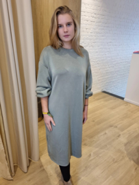 sweaterjurk kaki